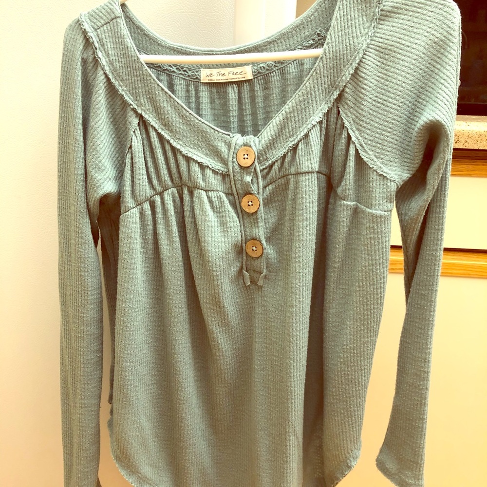 Free People Henley Top